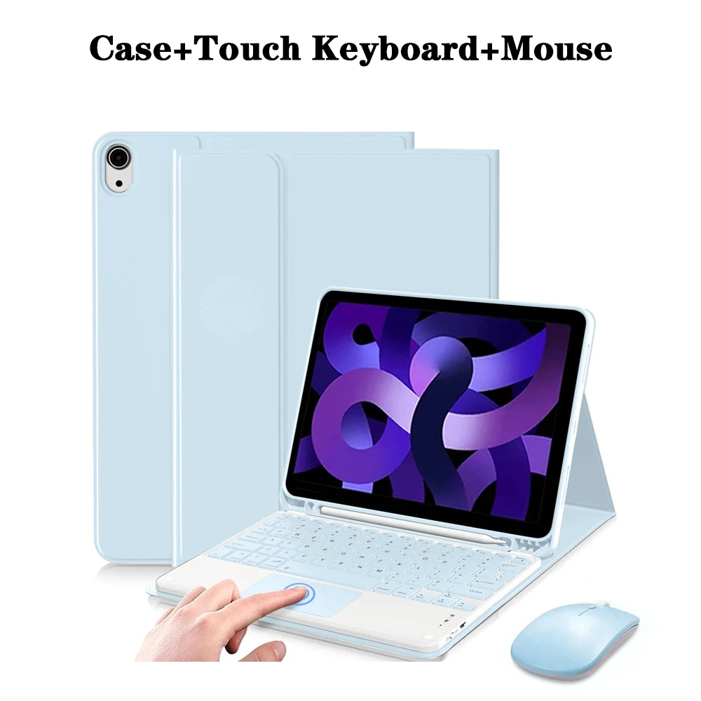 Detachable Keyboard Tablet Case with Pencil Holder