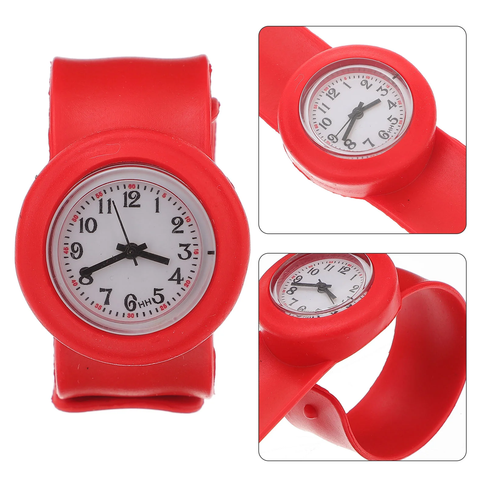

2 Pcs Watch Kids Digital Slap Toy Bracelet Sports Wristwatch Quartz Watches Children Children's Gift Toddler Strap