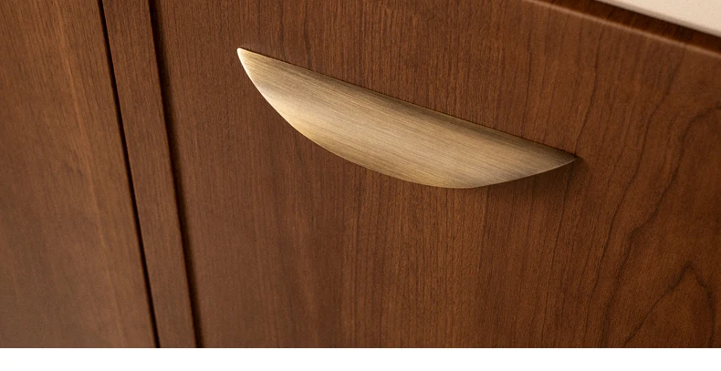 small brass cabinet handle for drawer front