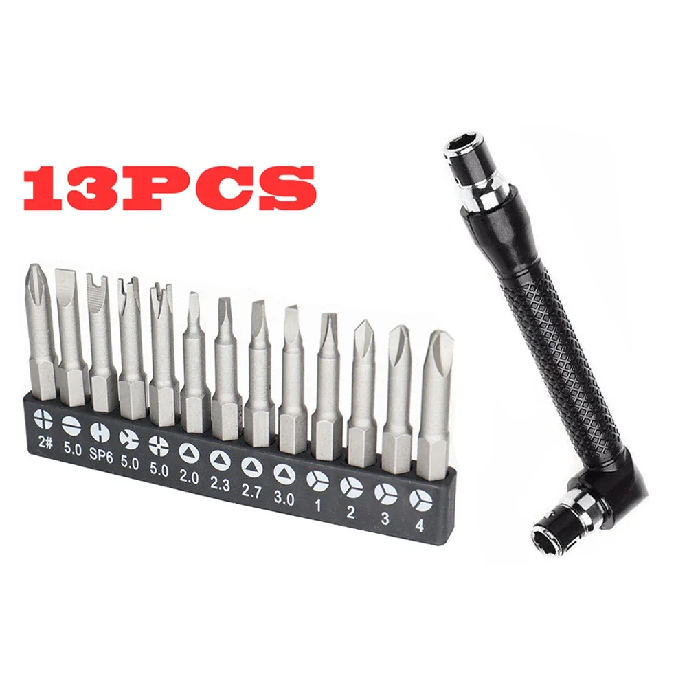 Versatile Screwdriver Bit Tool Kit with Unique Shapes and Styles