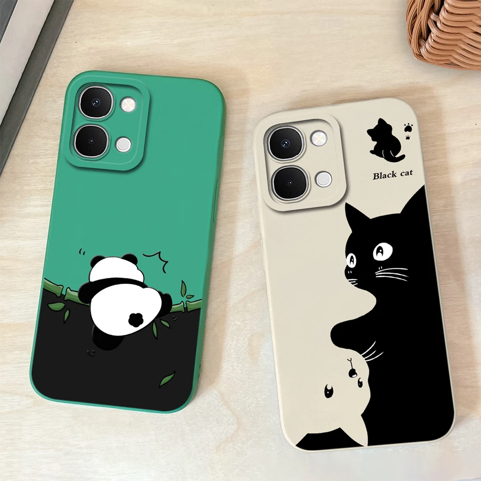Coconut Tree Soft Smooth Liquid Silicone Phone Case - Full Protection Back Cover