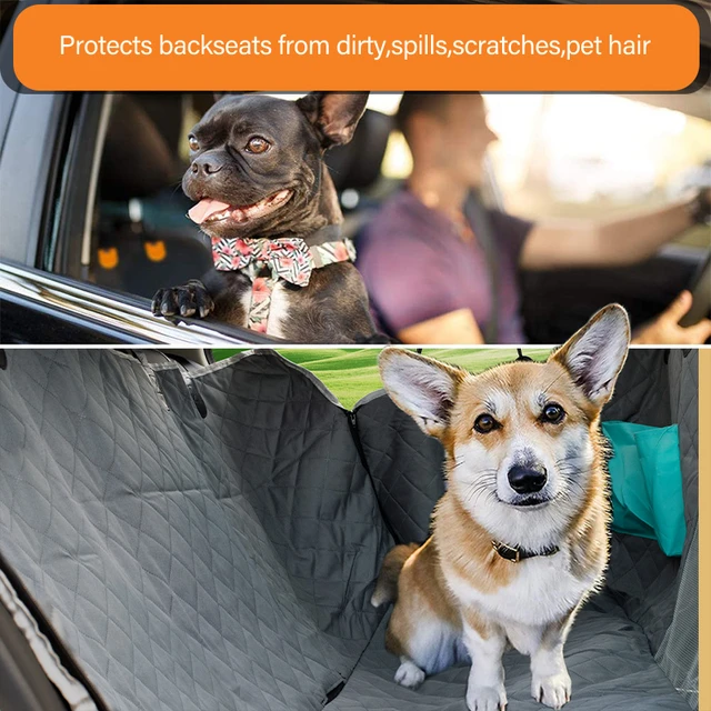 Funda impermeable para asiento de coche de perro, alfombrilla de viaje para  mascotas, hamaca de seguridad, Protector de cojín trasero para coche,  accesorio de transporte para mascotas - AliExpress