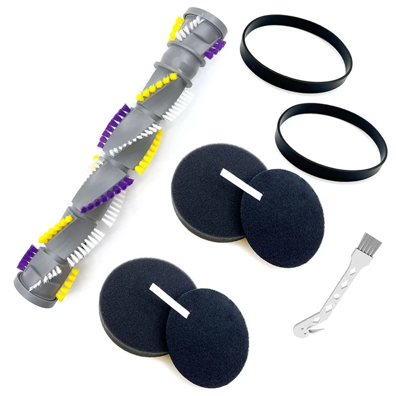 

Для Bissell Cleanview Swivel Pet Crosswave 2252 2486 2488 2489 2253 2254 кисть в рулоне, 2 ремня, 2 фильтра с 1 инструментом