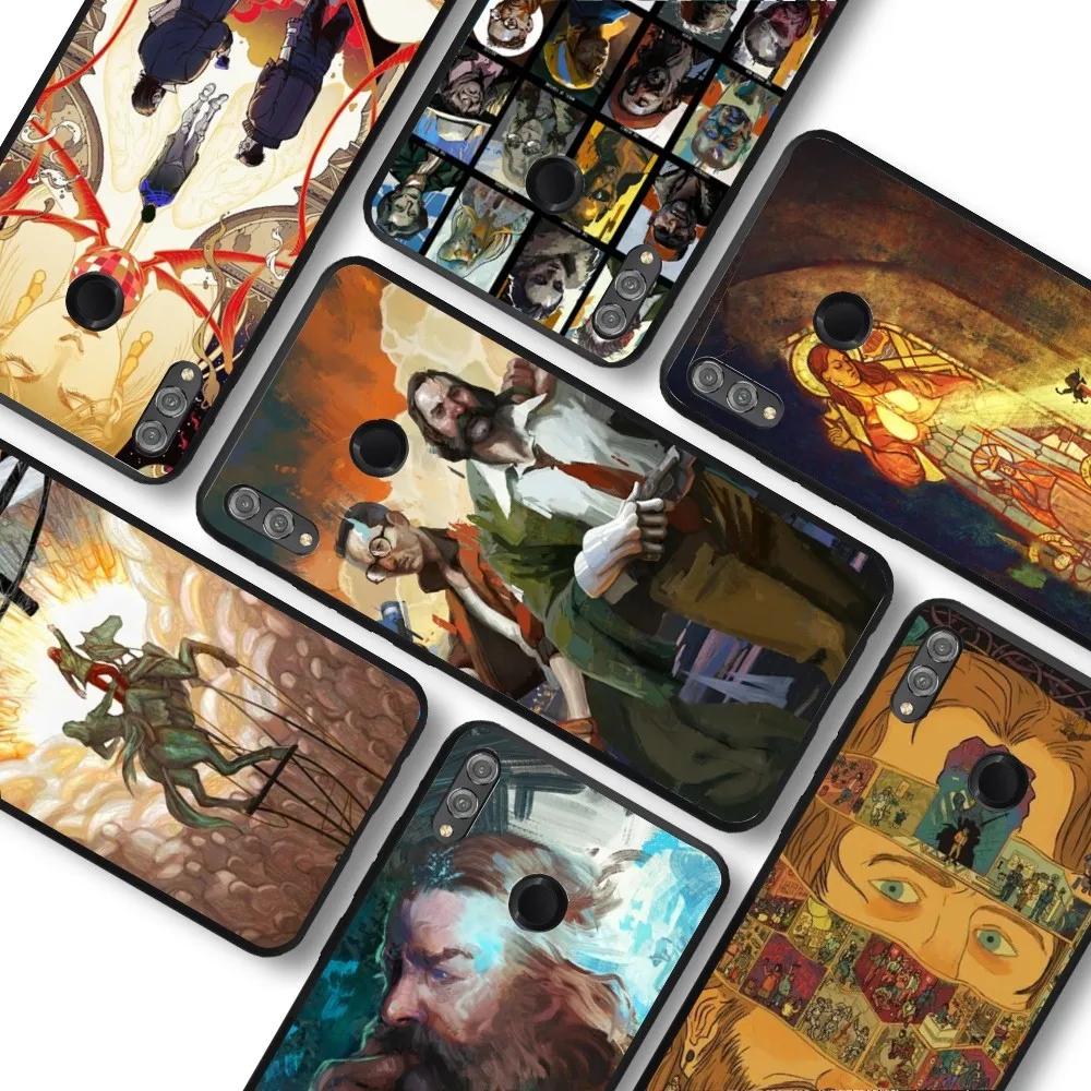 Custodia Per Telefono Disco Elysium Per Huawei Honor 10 Lite 9 20 7A Pro 9X Pro 30 Pro 50 Pro 60 Pro 70 Pro Plus