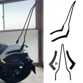 Motorcycle Sissy Bar Integrate Detachables Passenger Backrest For Indian Scout Bobber Indian Scout Classic Rear Back Accessories