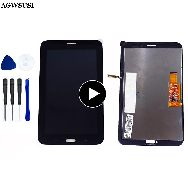 

ЖК-дисплей для Samsung Tab 3 Lite 7,0 SM- T110 T111 T113 T116 экран панели матрица с сенсорным экраном дигитайзер стекло в сборе