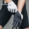 ROCKBROS Cycling Gloves Sunscreen Breathable MTB Road Bike Gloves Shock Absorption Non-slip Gloves Outdoor Thickened Palm Pad 4