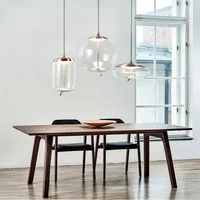 Minimalist Nordic Glass LED Pendant Light 5