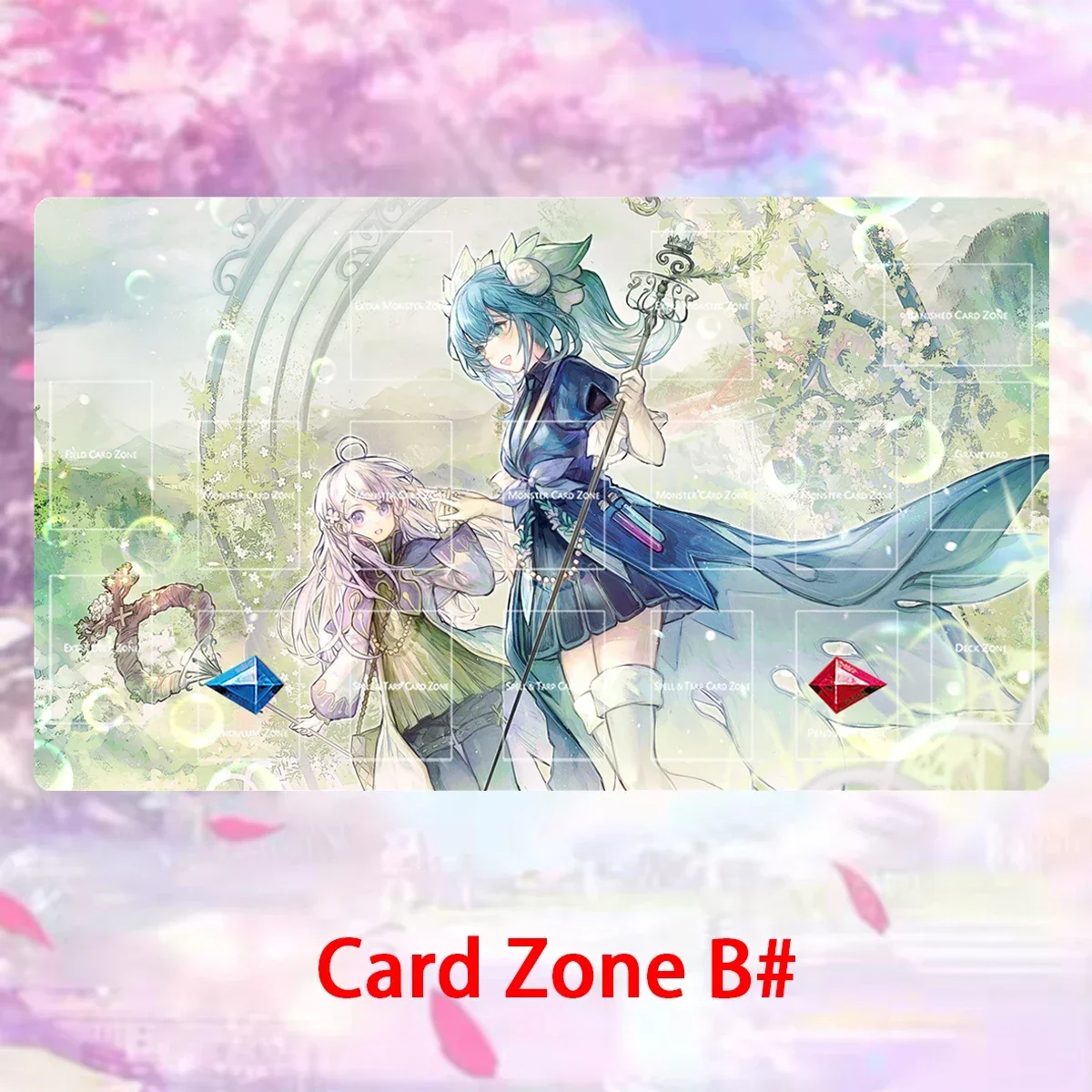 遊戯王 アロマージ ローズマリー プレイマット 遊戯王 公式 アロマージ 韓国プレイマット