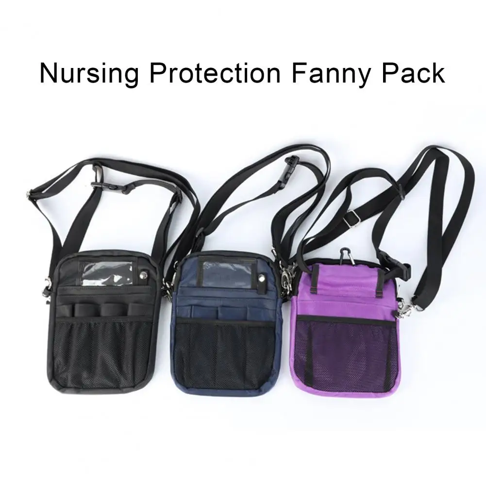 

Outdoor Pack Multifunctional Multi Pockets Large Capacity Storage Oxford Cloth Nursing Protection Fanny Pack Outdoor Supplies