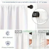 2PCS Astronaut Space Astronaut Window Curtains Cartoon Characters Cosmic Planet Adventure Rod Pocket Window Drapes. 5