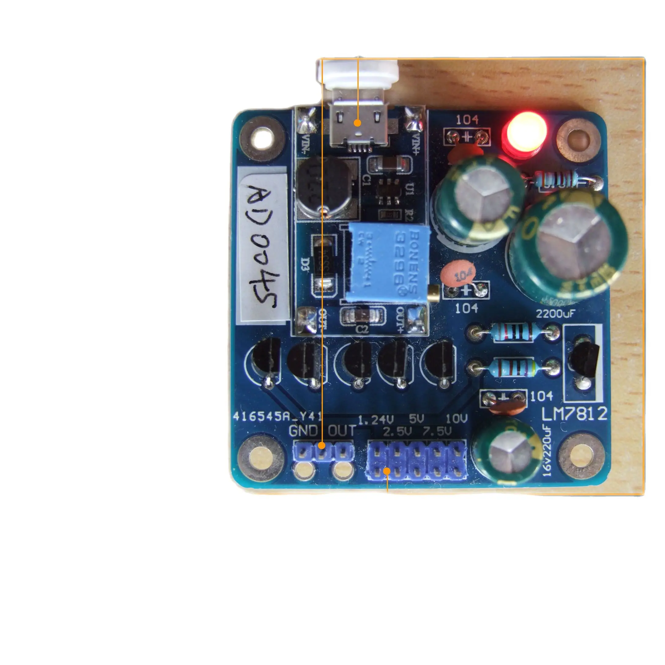 AD585 voltage reference - AD584 Voltage reference upgrade version