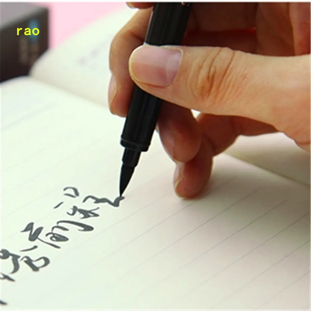 Chinese Calligraphy Brush Pen Black Ink Art Markers