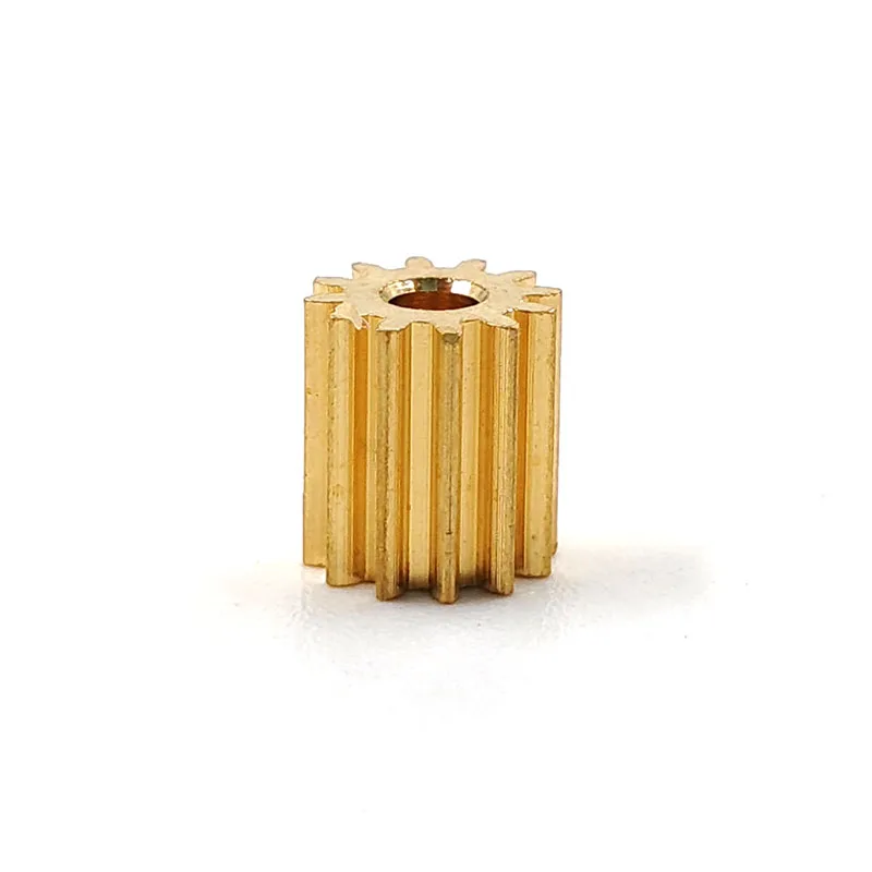 Metal Gears 122A 0.4M 12T 2mm Diameter 5.5mm Height 6mm 12 Teeth Pinion 5PCS/LOT motor gear transmission gear electric bike gear cassette deck tape gear electric chain saw gear