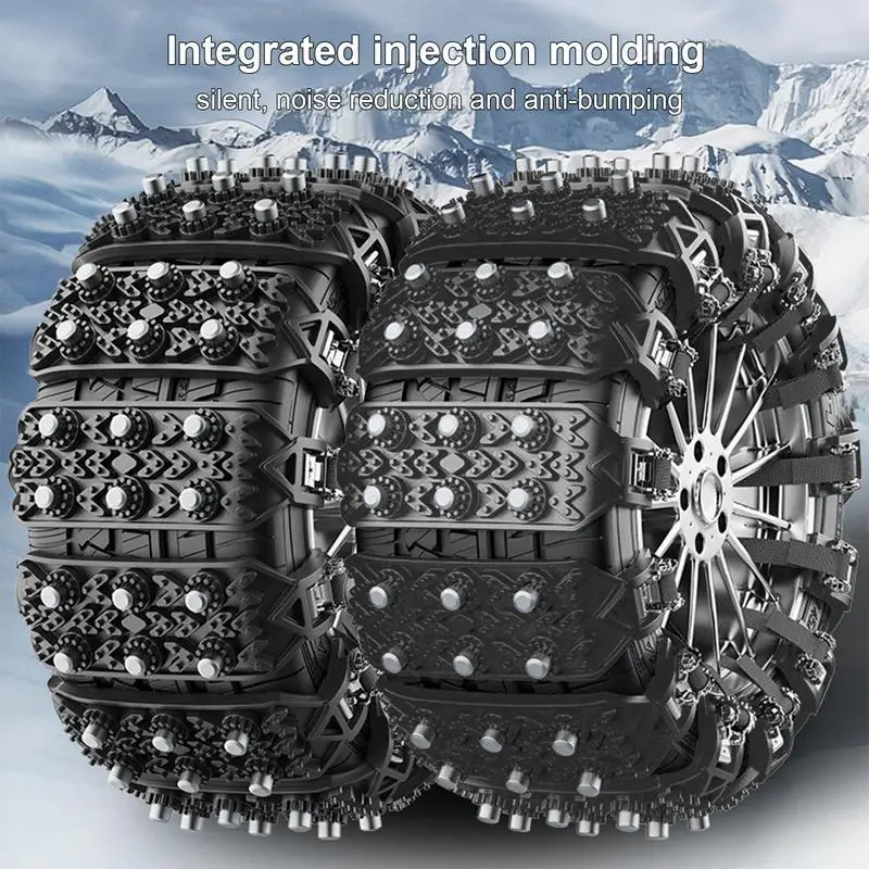 Car Tire Chains Winter Snow Tire Chains For SUV Anti-slip Snow SUV Auto Universal Travel Safely In