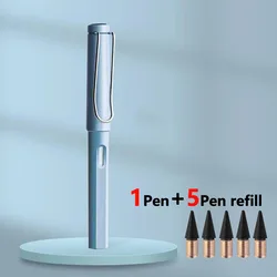 Innovative No - Sharpen No - Ink Student Pencil Set for Limitless Writing & Sketching (Morandi blue)