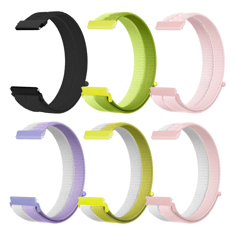 Breathable Nylon Sport Strap Bracelet, Adjustable Band