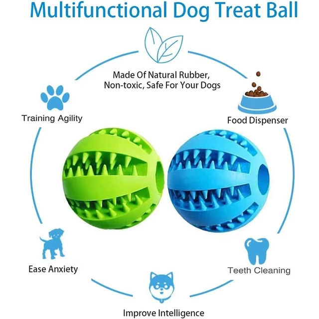 S62441eab1da64f16ba6090d089ef7833A.jpg Dog Toy Ball Interactive Rubber Balls Puppy Chewing Toys Tooth Cleaning Cats Pets Food Treat Feeder Silicone Balls Pet Supplies
