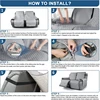 2 Seat Non-Slip Recliner Chair Cover Sofa Slipcover Reversible Pet Cover Protector Couch Cover 4
