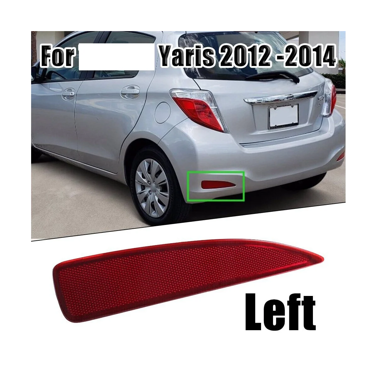 ڵ Ĺ  Ĺ̵ ݻ, YARIS 2012-2014  õ, LH + RH 17-5306-00 175306001, 1 