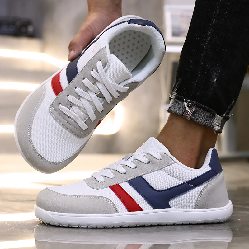 Wide Shoes Anti Slip Lightweight Breathable Running Shoes Minimalist Barefoot Cross Training Shoe Anti Slip Toe Walking Shoes 6