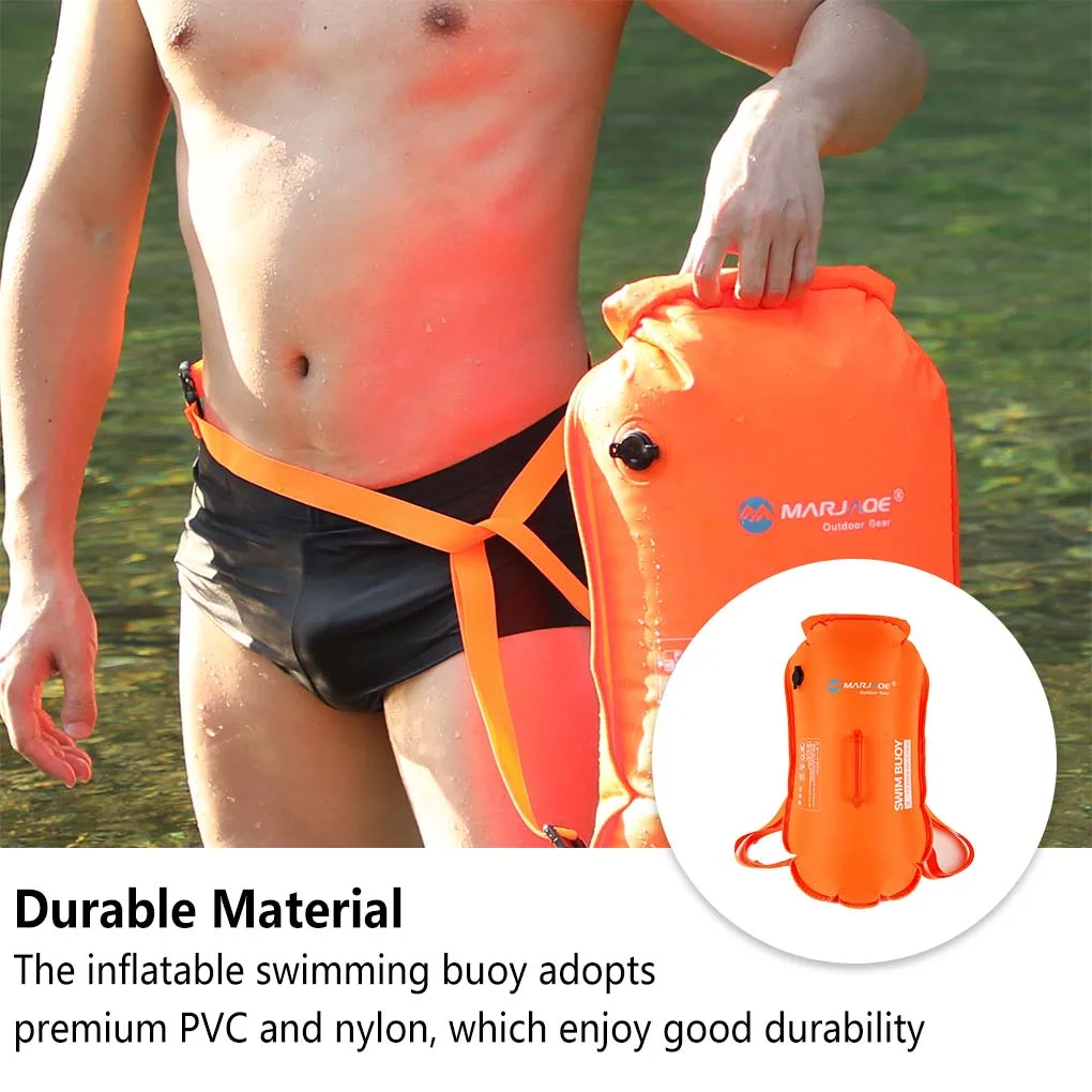 

Dry Swimming Bag Inflatable Waterproof Buoy Equipment Backpack Tool Bags