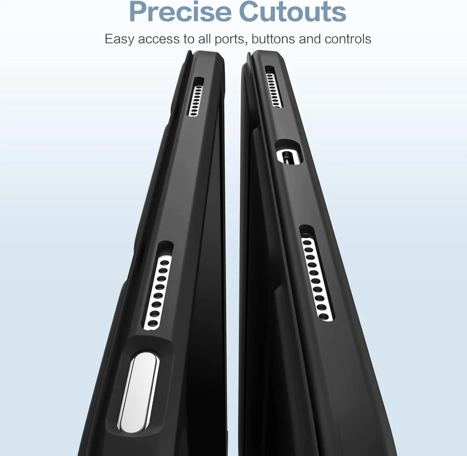 Universal Protective Tablet Case with Pencil Holder and Versatile Design