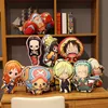 Cojín de peluche de One Piece anime: Luffy, Zoro y Nami | Emoape