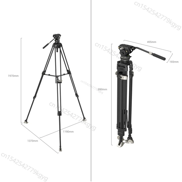SmallRig AD-100 FreeBlazer Heavy-Duty Carbon Fiber Tripod Kit One 