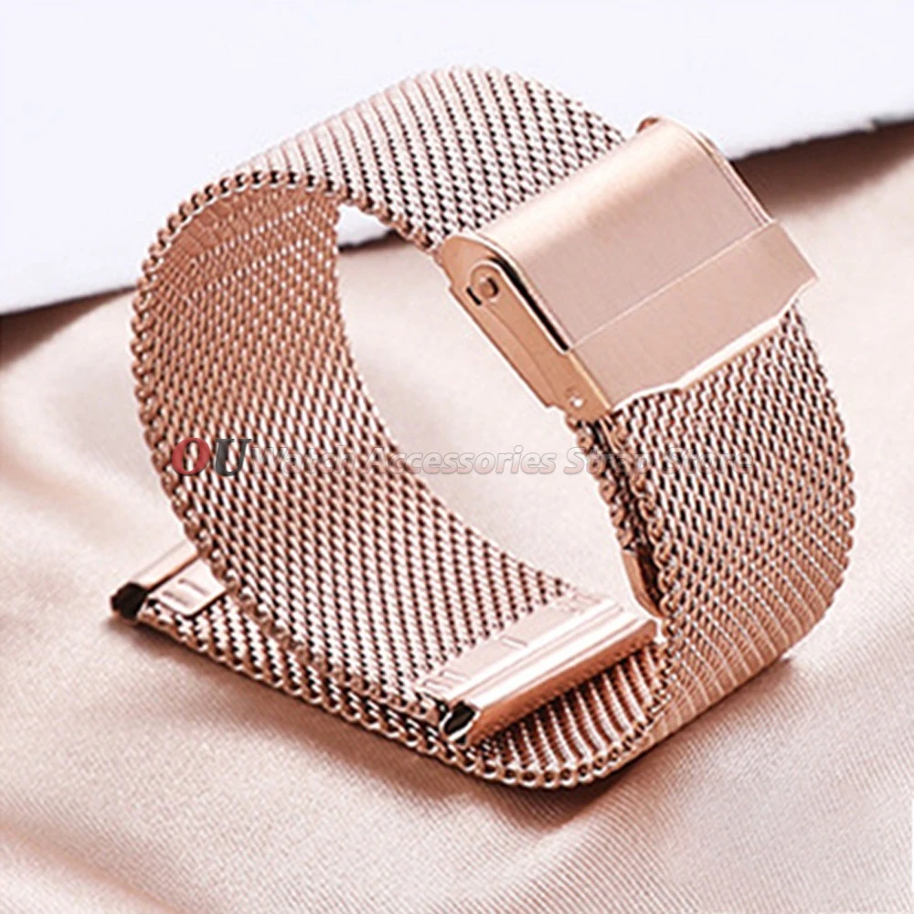 Premium Mesh Stainless Steel Quick Release Milanese Strap - Universal Fit Bracelet Bands