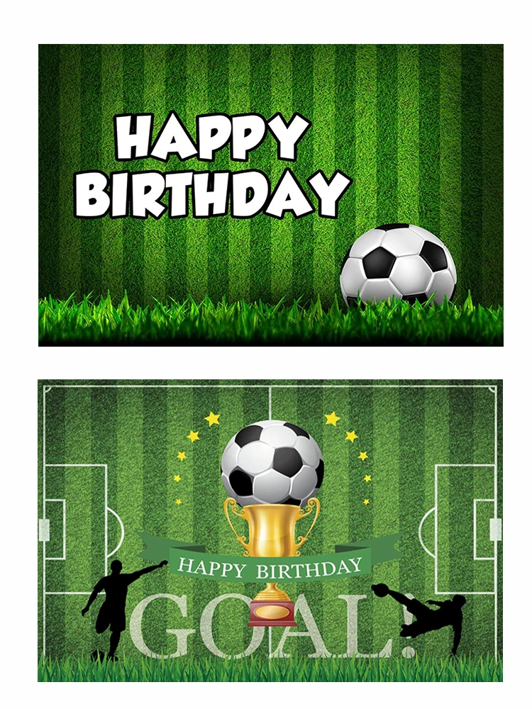 축구 필드 스타디움 잔디 테마 생일 파티 베이비 샤워 사진 비닐 배경 어린이 방 장식 용품 