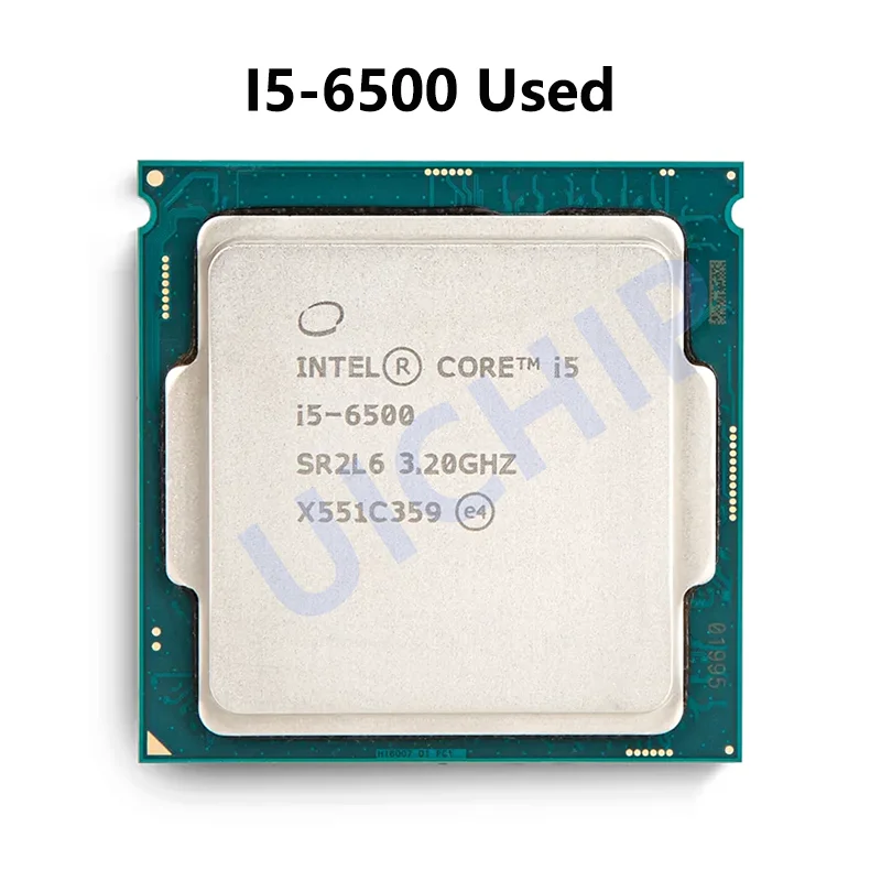 Intel Core I5-6500 I5 6500 3.2 Ghz Usato Quad-Core Quad-Thread 65W 6M Processore Cpu Lga 1151 4.6 11