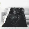 Simon Ghost Riley Blankets Flannel Lightweight Sofa Throw Blankets For Couch Bedding Outdoor Throws Bedspread Quilt 1