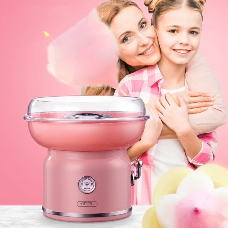 Cotton Candy Machine 1PC Children Fancy Cotton Candy Making Electric 220V Small Home Gift Birthday Party Portable