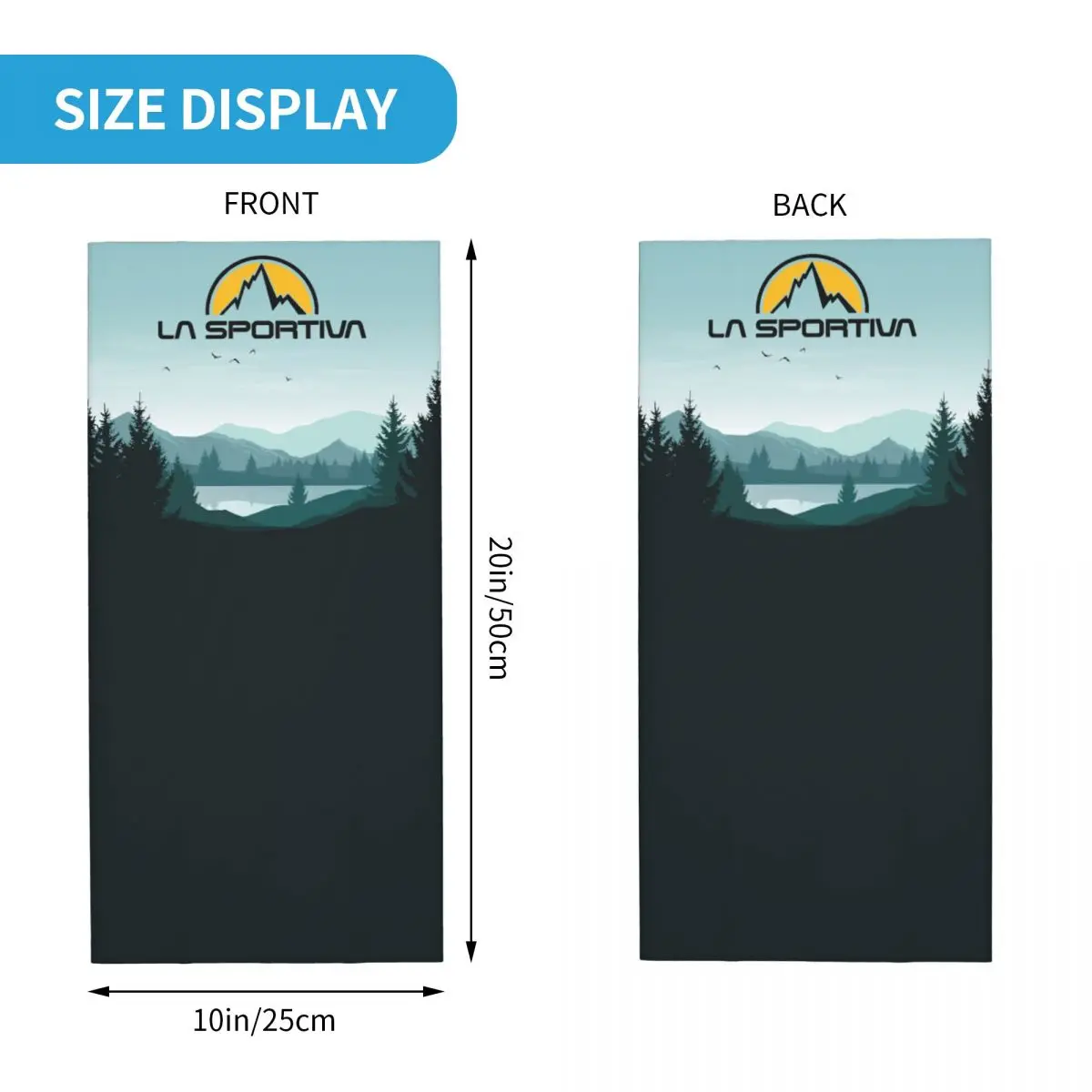 La Sportiva Bandana Accessories Hiking Neck Cover Unisex Face Scarf Warm Climbing Balaclava Breathable cycling bandana bandana headscarf cotton bandana camouflage bandana motorcycle bandana multifunctional bandana bandana neck cover