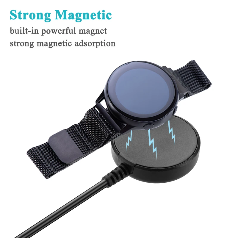 Universal Charger Cable Charging Bracket Fast Charger Cable Charging Stand For Samsung Galaxy Watch 3 4 Active 1 2 Charger Cable