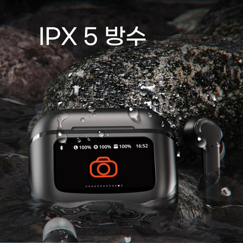 ANC 블루투스 헤드셋 무선 블루투스 헤드폰, LED 가시 촉각 TWS 이어폰, 투어 프로 2 스포츠 이어버드, 도매, 1 개, 5 개