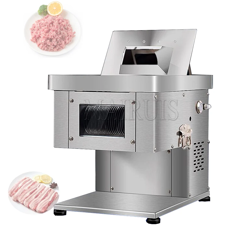 

Factory Price Frozen Meat Dicing Machine Chicken Duck Fish Beef Meat And Bone Cutting Machine Custom Cube Size Meat Cutter