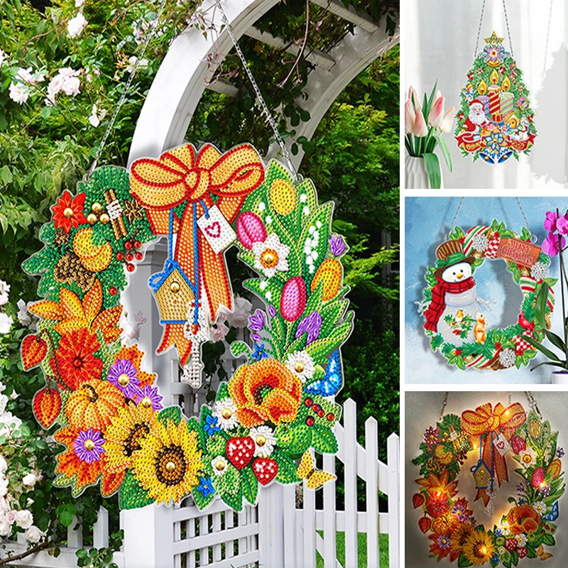 Hanging Plant Pattern Garland Diy Diamond Paintings Home Garden Decor  Wreath Embroidery Mosaic Kit Easter Christmas Gift New - Diamond Painting  Cross Stitch - AliExpress