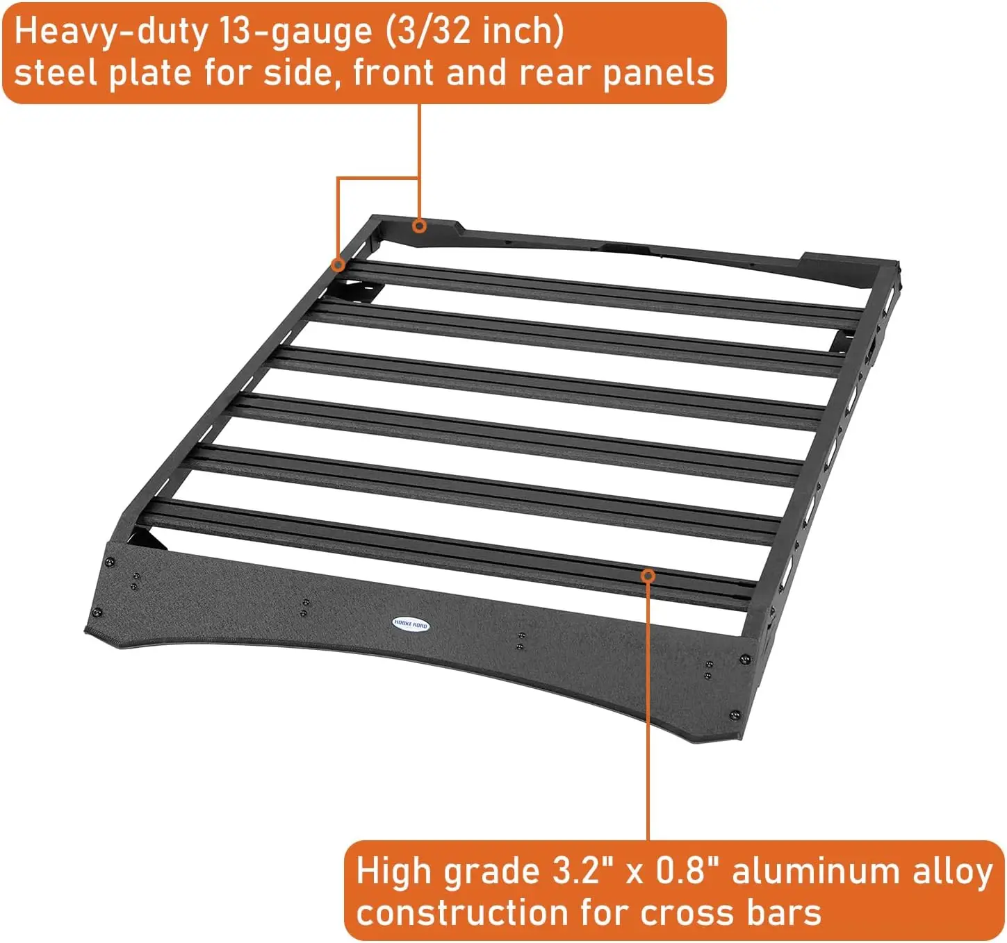 Tacoma Double Cab Top Roof Rack Aluminum Crsssbars for 2005-2023 Toyota Tacoma 2nd 3rd Gen Truck, Cargo Carrier Basket (Double C