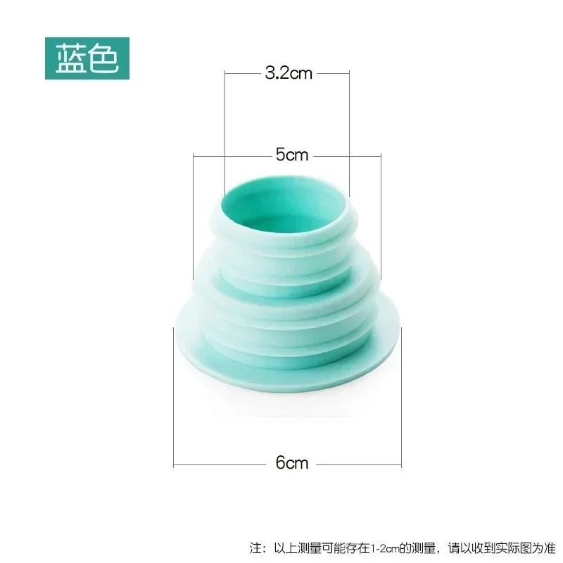 Floor drain filter bathroom and kitchen floor drain sealing plug odorless gasket