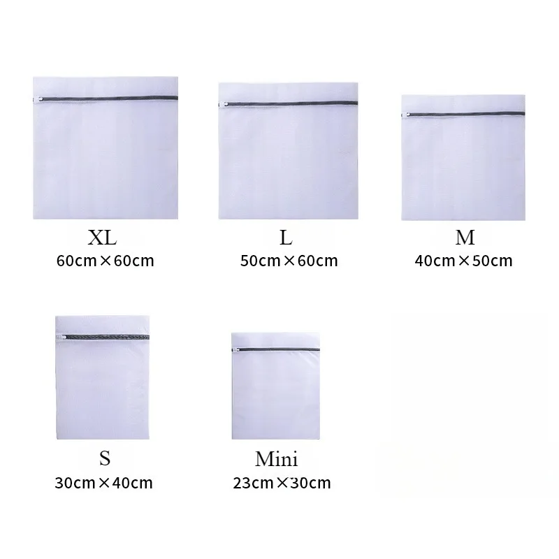 Soft Mesh Laundry Bags Nylon Clothing Storage Bag Anti Deformation Pants Sweater Special Washing Bag Wool Travel Packaging Bag 6