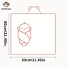 Baby Bath Towel Soft Warm Sleeping Swaddle Wrap for Girl Boy Coral Fleece Newborn Blanket Toddler Hooded Baby Stuff Bathrobe Bab 2