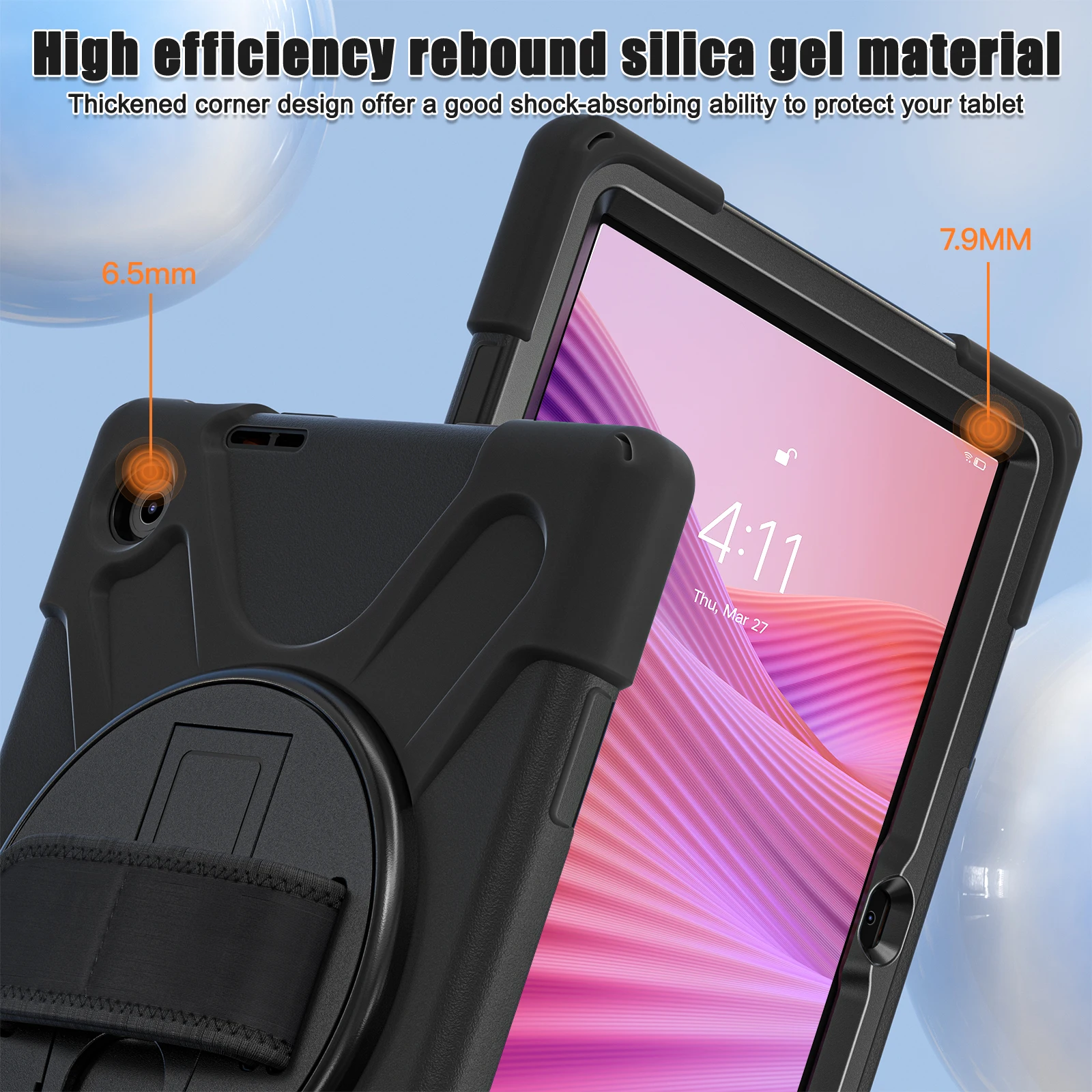 Durable Kids Shockproof Tablet Case - Heavy Duty Protective Cover