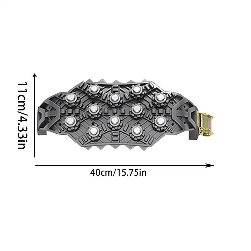 Car Tire Chains Safe Traction Tire Chains Security Chain Heavy Duty Snow Noise Reduction Traction Mud For