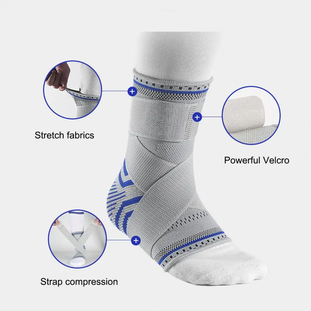 

1Pc Foot angel anti fatigue compression foot sleeve Ankle Support Running Cycle Basketball Sports Socks Outdoor Ankle Brace Sock
