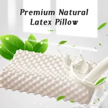Almofada de látex travesseiro de massagem para dormir travesseiro ortopédico kussens oreiller almoda cervical poduszkap memória travesseiro