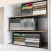 Foldable Blanket Storage Bags Sweater Quilts Organizer with Sturdy Zippers Closet Organizer Large Clear Window & Carry Handles 4