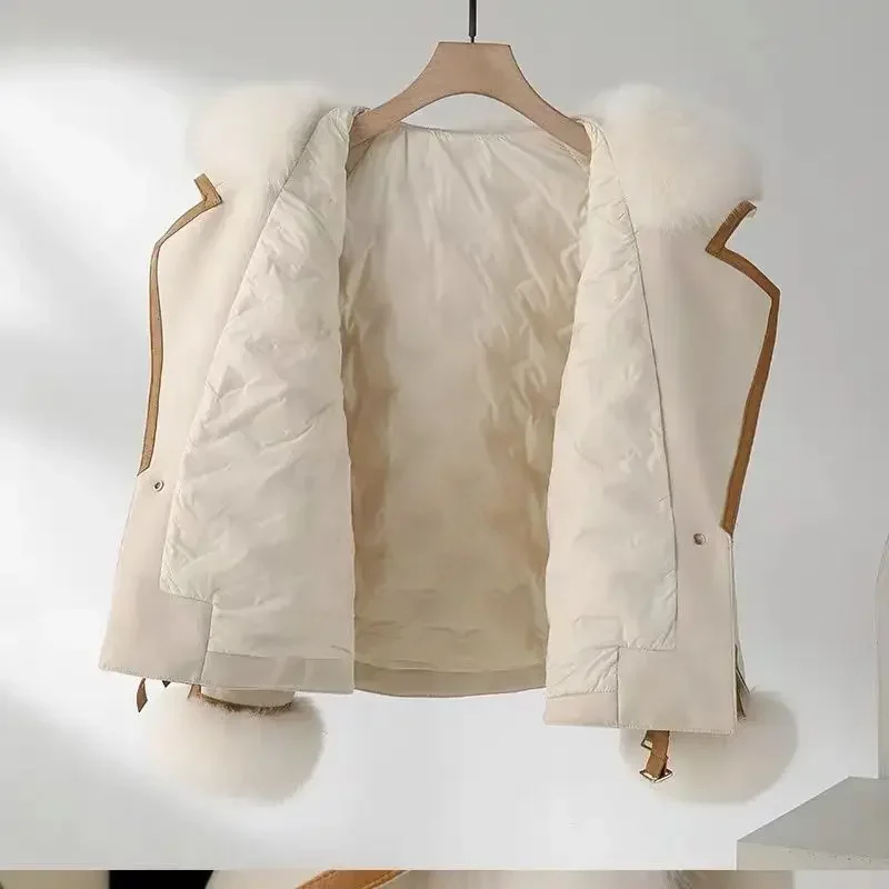 Fur Coat Women's 2023 Winter New Suede Coat High Upscale Young Beautiful and Fashionable Plush High-quality Imitation Fur Coat