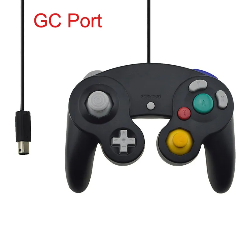 For Gamecube Controller USB Wired Handheld Joystick Compatible Nintend For NGC GC Controle For MAC Computer PC Gamepad 